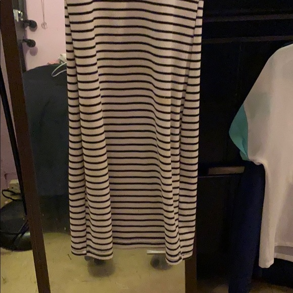 Striped long dress - Picture 2 of 2
